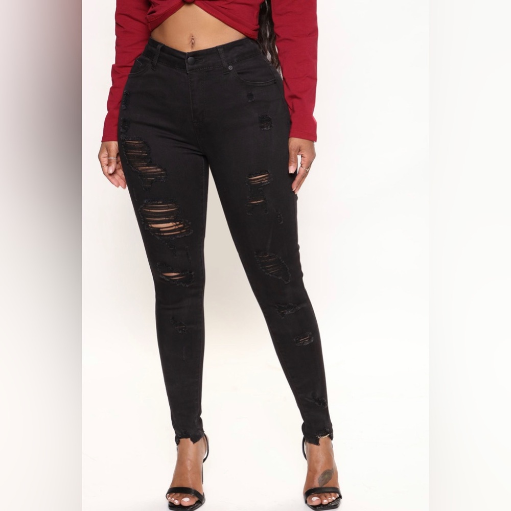 Zephyr High Rise Jeans - Black